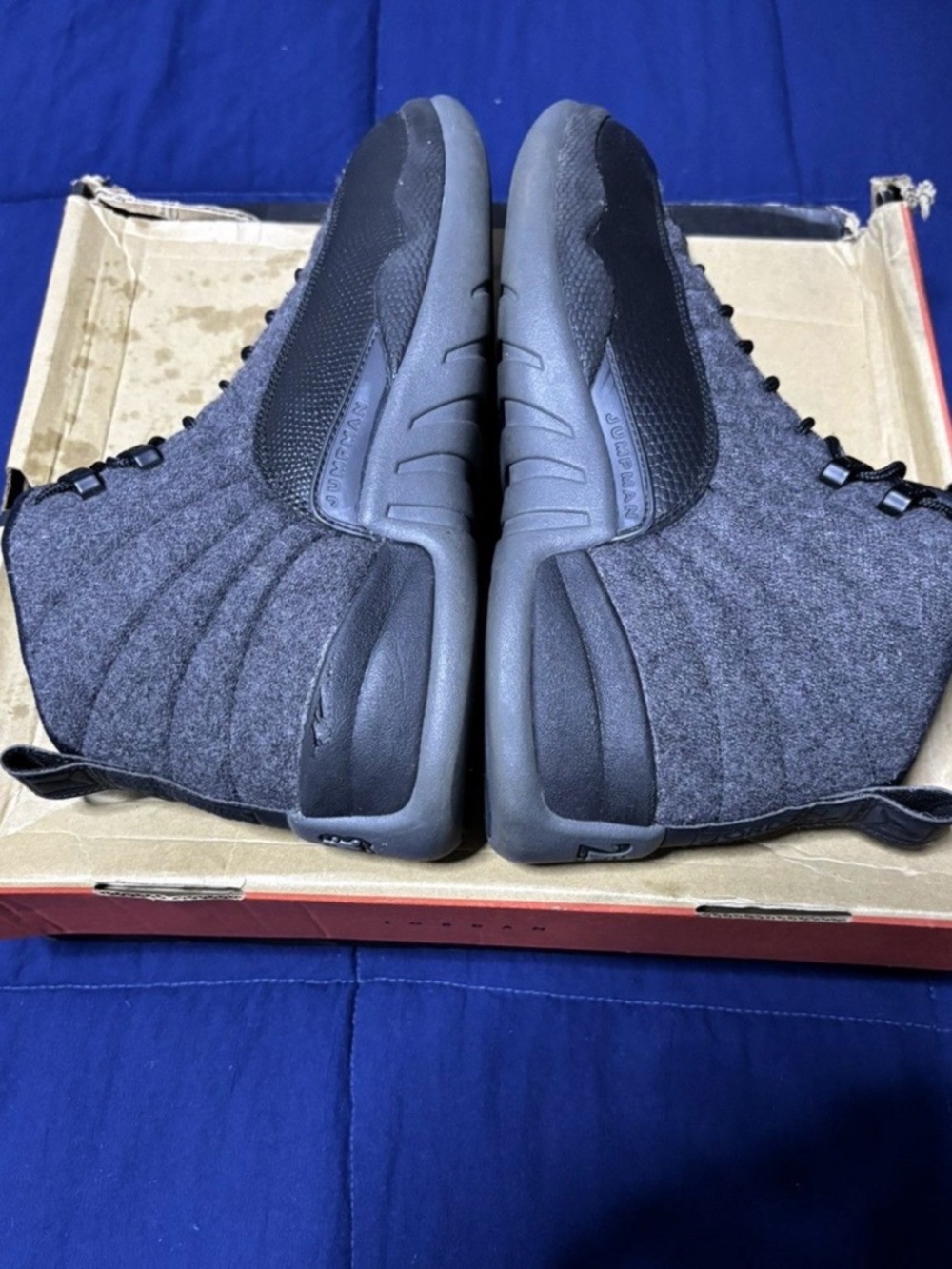 Air Jordan 12 Retro Wool Size 10.5 - Picture 2 of 8
